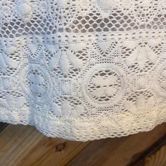 Abercrombie & Fitch | Cream Lined Lace Dress | S - Picture 4 of 9